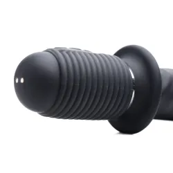 Master Series Gode vibrant avec percussions Power Pounder 17 x 4.5 cm